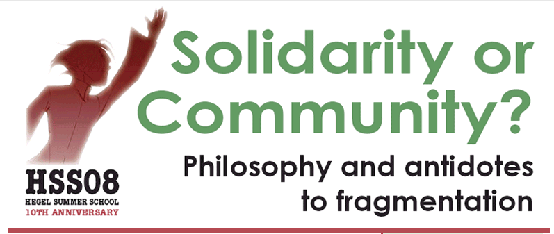 Solidarity or Community?